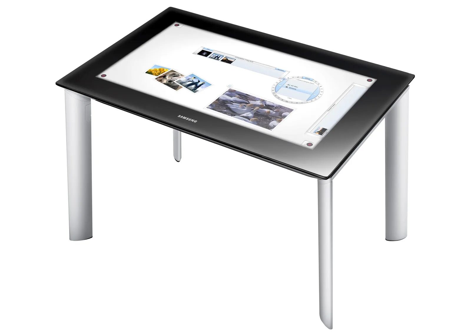 Samsung sur40 подставка. Стол Samsung. Microsoft surface Table. Тач стол черный. Экранный стол