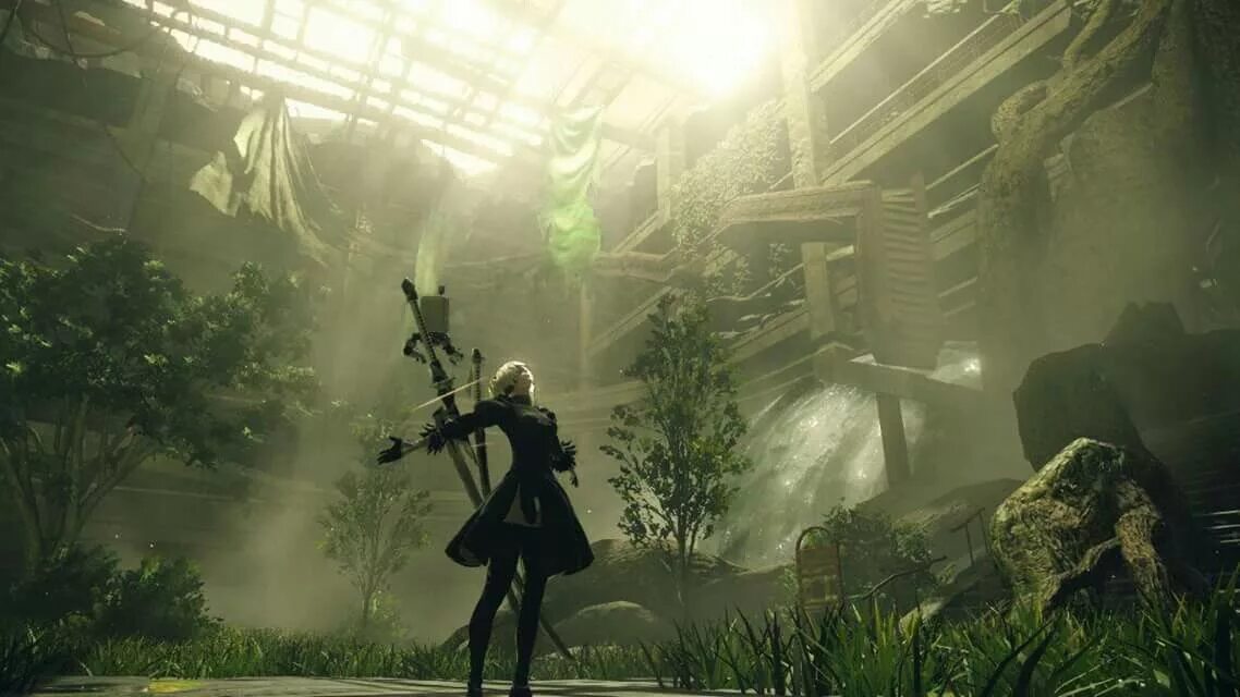 Nier магазин. Nier: automata (ps4). А2 ниер автомата. 2b nier automata игра. Nier automata скриншоты.