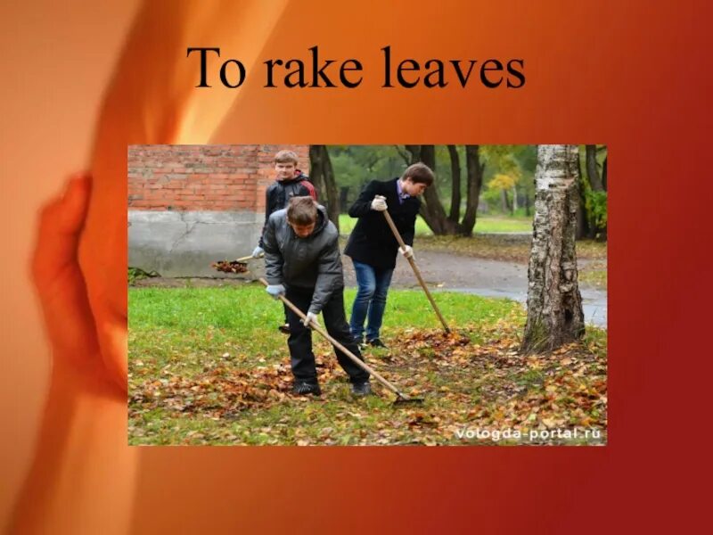 Are ready to start. Проект на тему we are ready to help you. Rake leaves. Rake leaves перевод. We are ready to help you проект по английскому 5 класс.