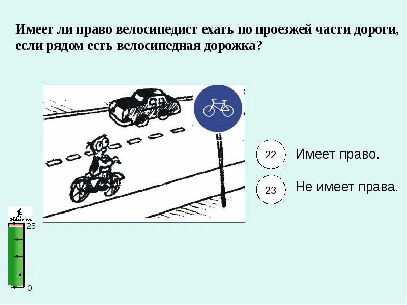 По каком стороне дороги едет велосипедист. По каком стороне дороги едет велосипедист