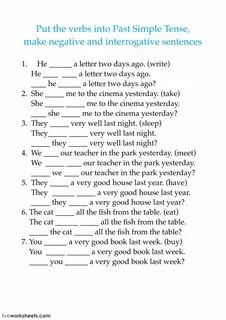 To be simple tenses exercises
