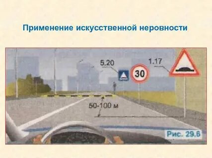 Границы искусственной неровности