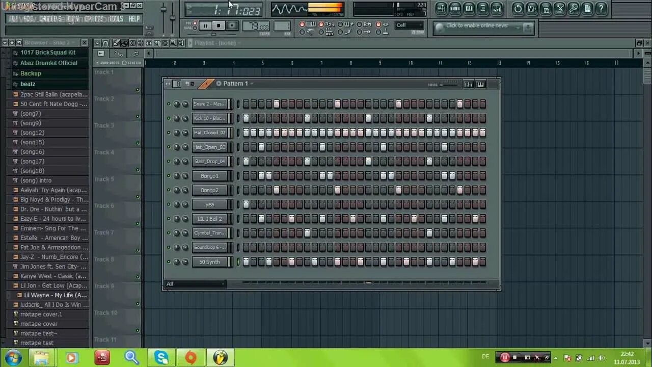 Музыка биты бас. Ударная партия в FL Studio. Басс фл студио. Расстановка ударных в фл студио. Драм в фл студио.