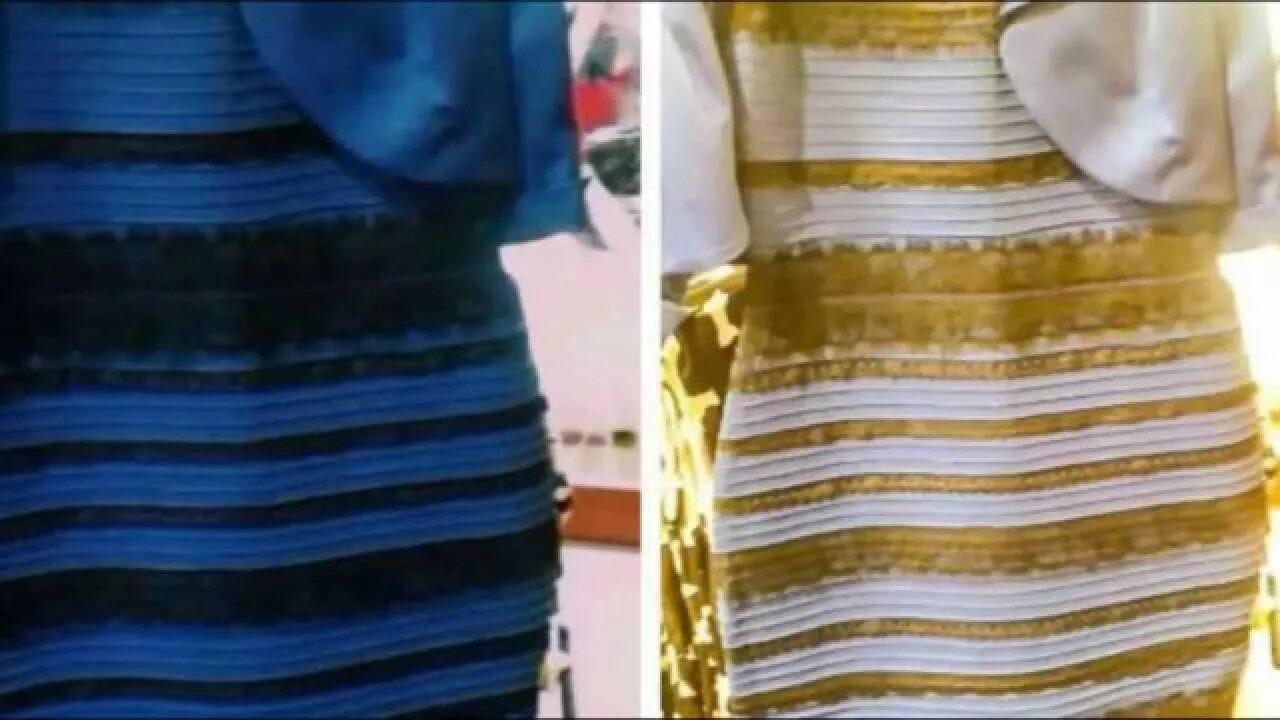 Выбери синий или черный. Цвет платья бело-золотой. Цвет платья золотистый или синий. Платье разного цвета. Платье цвет синий или золотой.