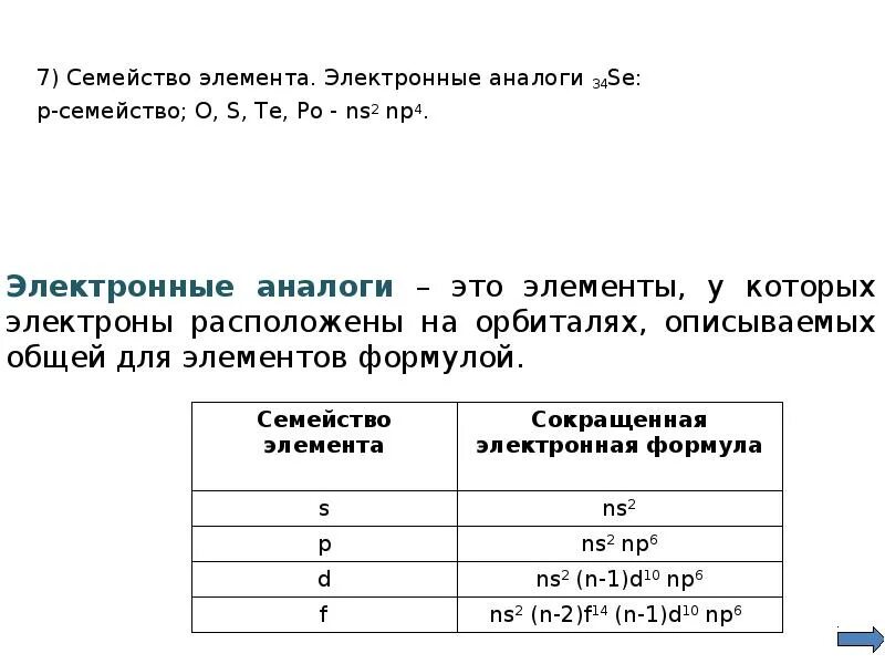 Элементы s семейства. Электронные аналоги элемента. Семейства элементов. Электронные семейства элементов. Электронная формула ns2 np4.