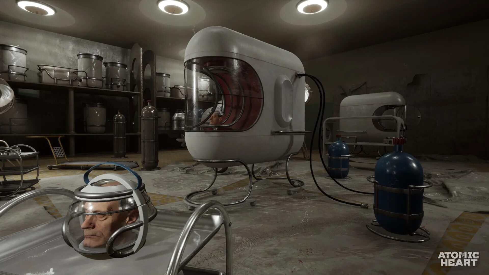 Атомик харт лаборант. Русская игра atomic heart. атомик hart. atomic heart роботы.