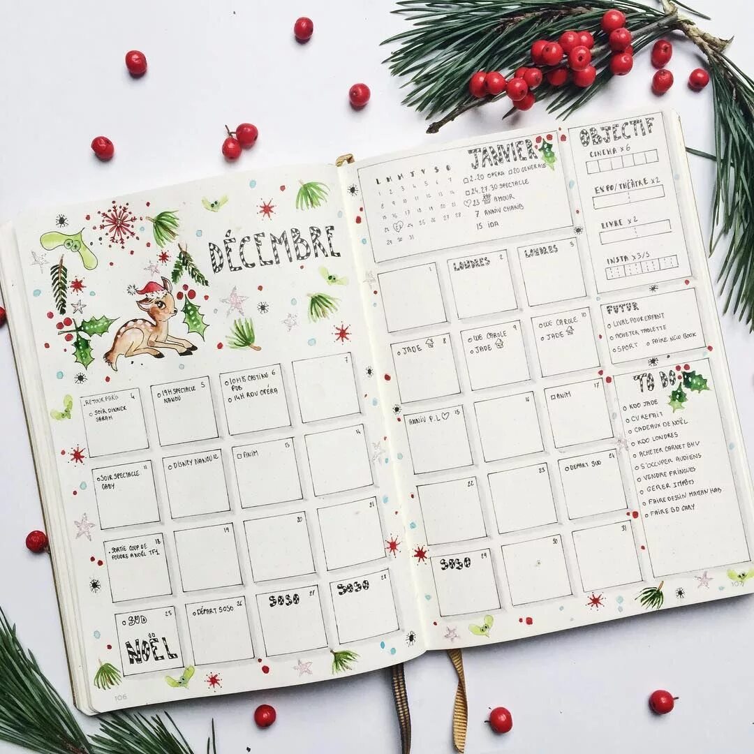 December journal. Ведение ежедневника декабрь елки. journal december ideas. december planner. my december bullet journal.