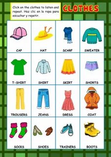 Name clothes