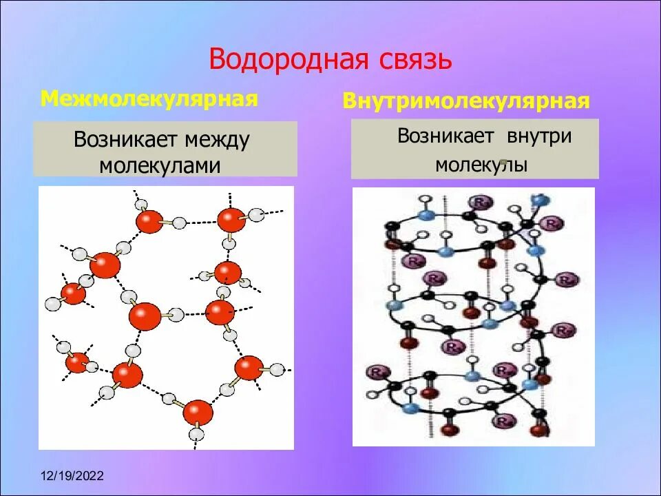 Тип кристаллической решетки водородной связи. Тип химической связи в молекулярной кристаллической решетки. Кристаллическая решетка водородной связи. Водородная химическая связь Тип кристаллической решетки.