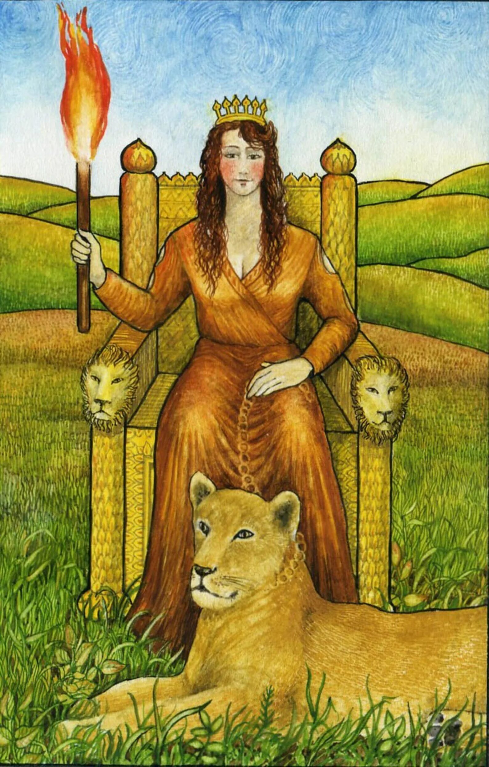 Queen of Wands Таро. Жезловая Королева Таро. Королева Посохов Таро. Королева жезлов Таро Арканум. Королева жезлов на будущее