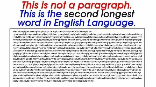 Longest Word. The longest Word in English. Very long English Words. . What is the longest Word in the English language?.
