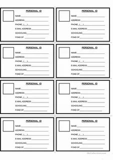 Personal addresses