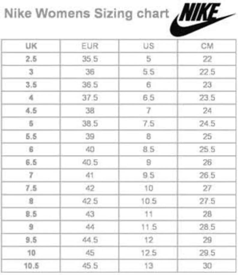 7.5 Us размер Nike. 9 5 Us размер Nike. 7.5 Uk Nike. Размерная сетка найк мужская обувь.