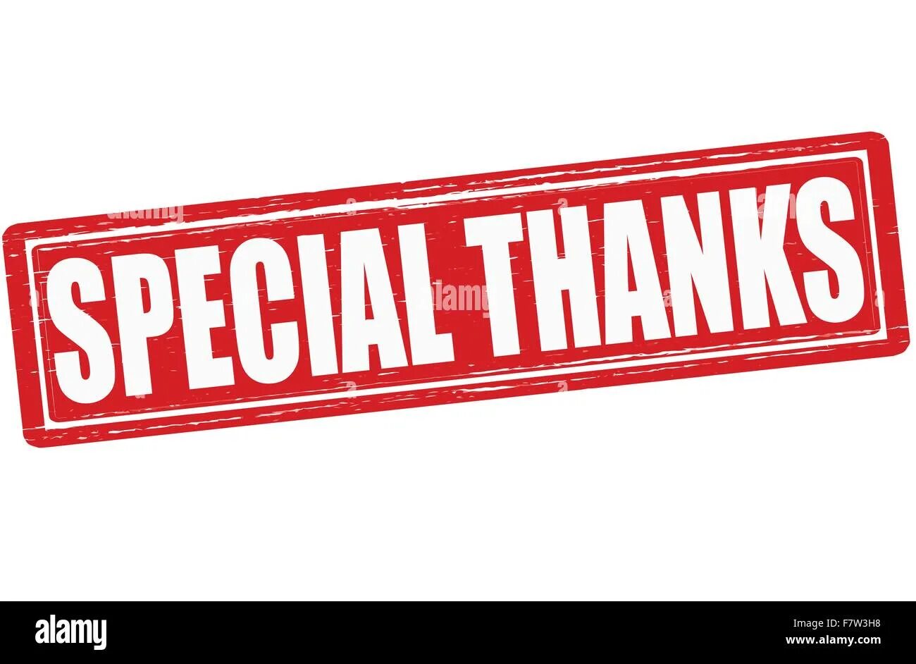 Special thanks. Special thanks to credits. Special thanks титры. Special thanks to