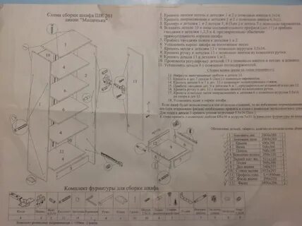 Инструкция по сборке карты