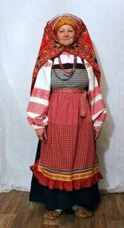 Национальный костюм пермского края
