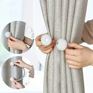 Подхваты для штор на магнитах