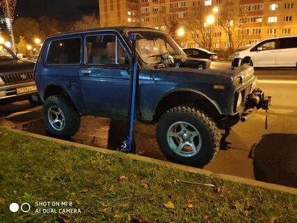 Вылет диска нива