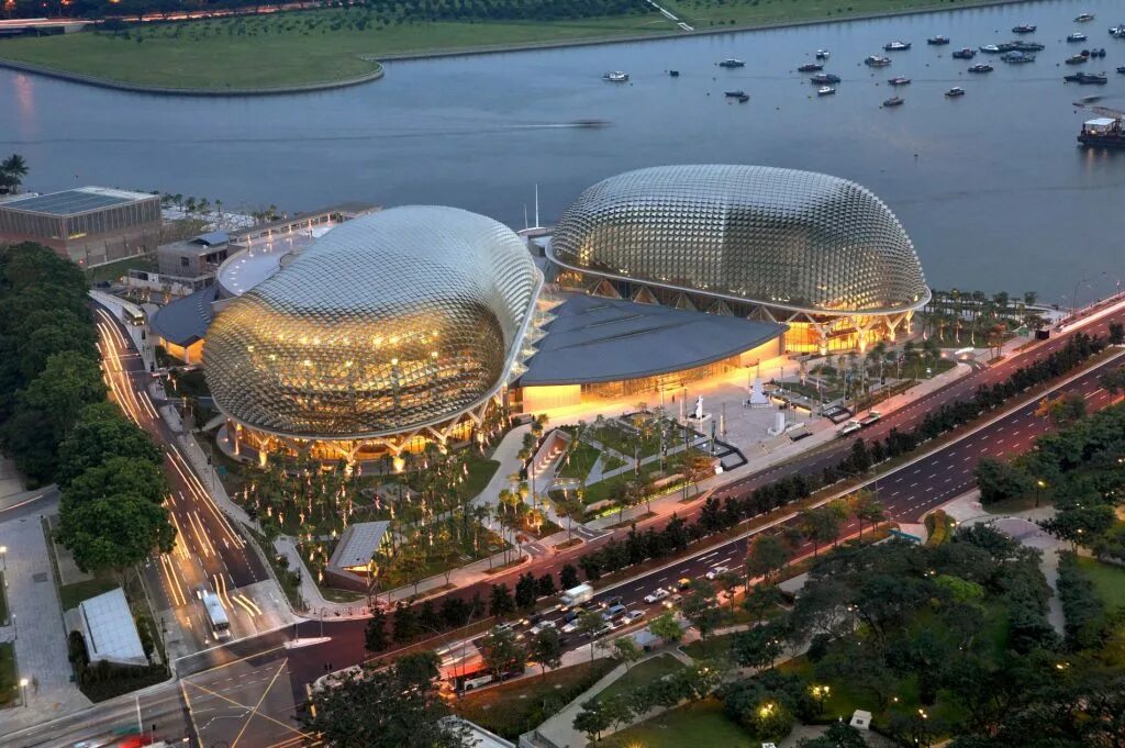 Эспланада что это такое. Эспланада (сингапур). оперный театр сингапур. esplanade, theatres on the bay, singapore. эспланада»-театр у залива марина-бэй в сингапуре.
