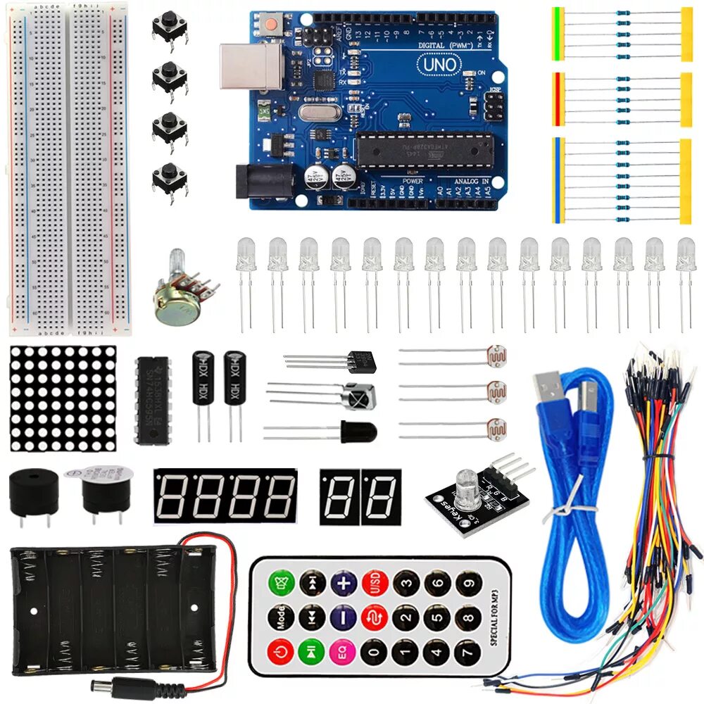 Набор starter kit. Arduino Starter Kit uno r3. Набор Starter Kit Arduino uno r3. Ar061 uno r3 Starter Kit Mini. Ардуино стартер кит uno r3.