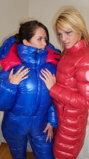 Puffy Coat, Puffy Jacket, Down Jacket, Girls Wear, Nylons, Down Suit, Coats...