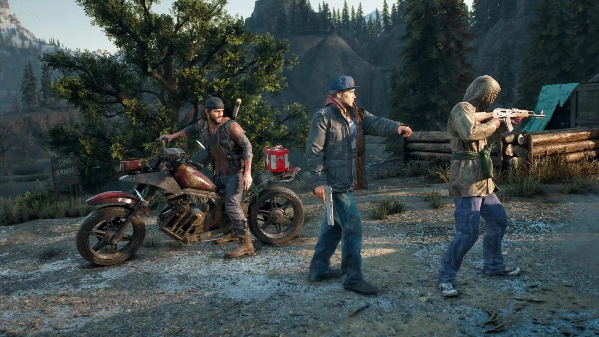 4 life игра. Days gone. Days gone ps4. Игра Days gone ps4. Days gone мародеры.