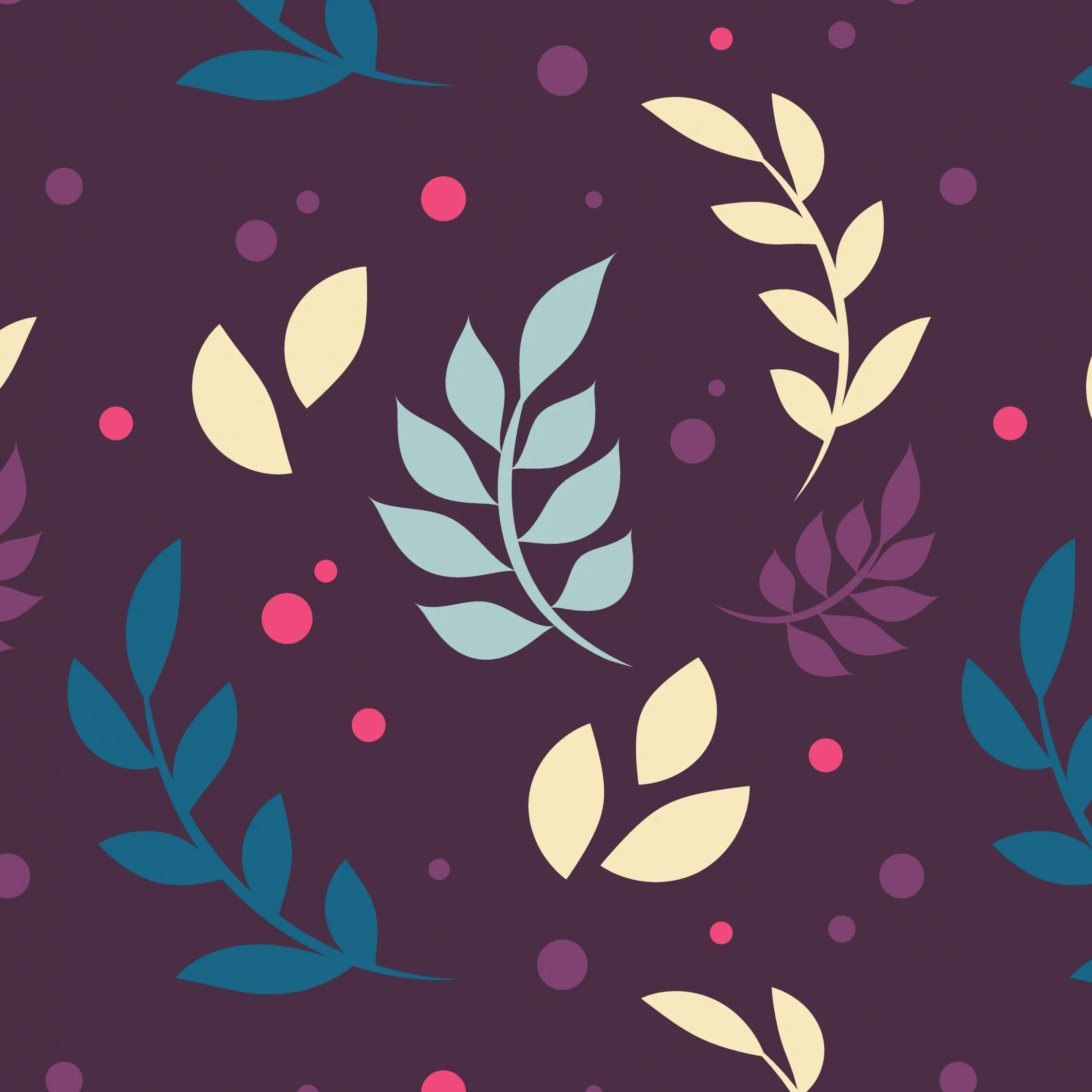 Leaves pattern