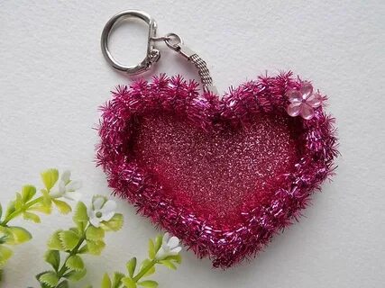 Сердечки из фоамирана