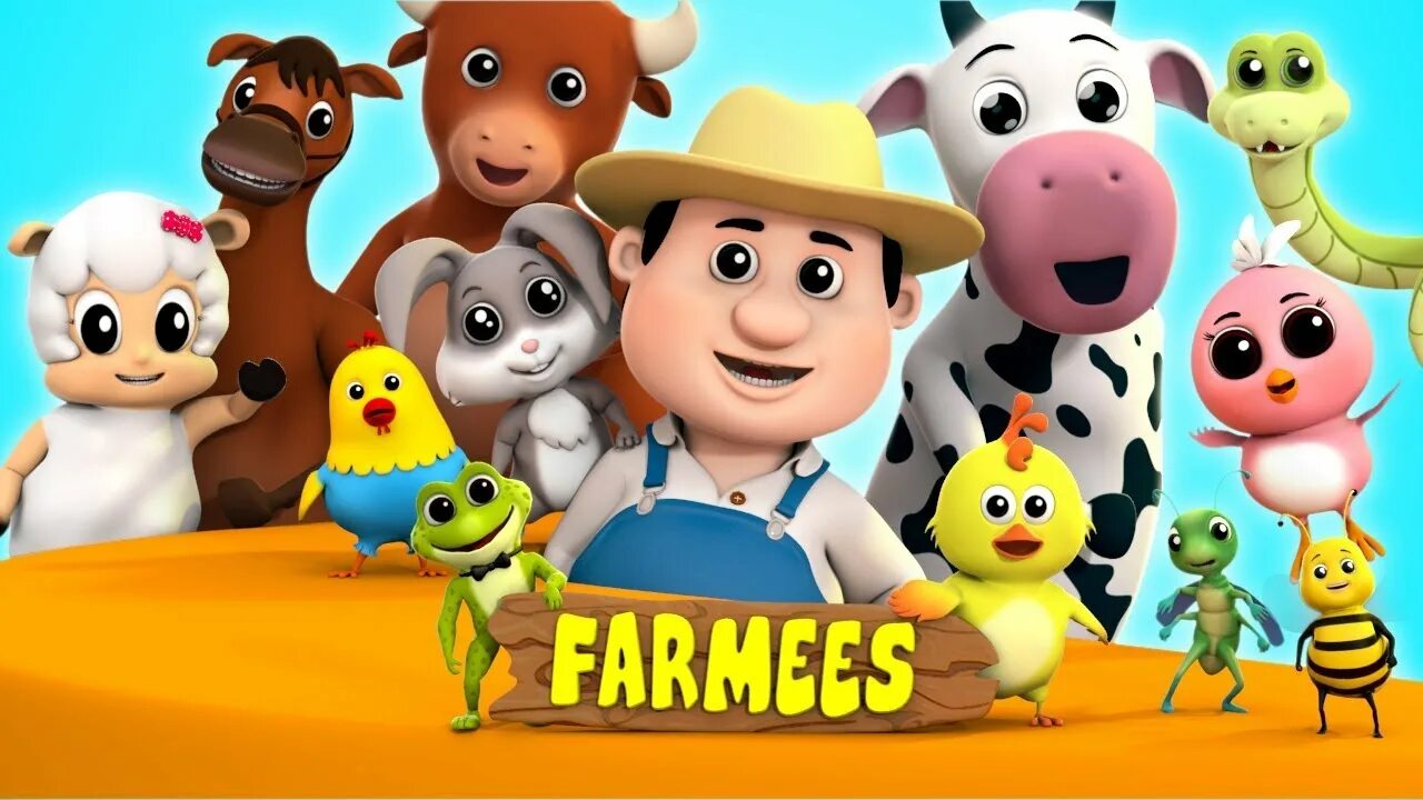 Farmees Nursery Rhymes. Farmees Nursery Rhymes and Kids Songs. Nursery Rhymes animal. Animal Sounds Song Nursery Rhymes.