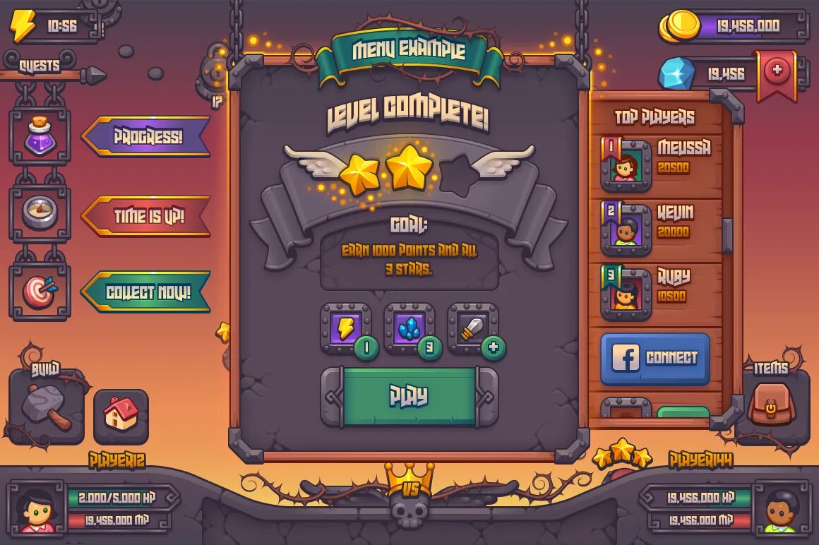 Game user interface