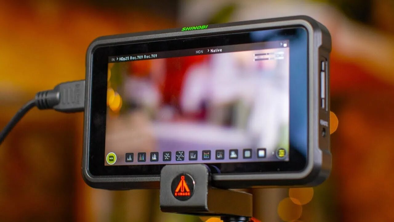 Atomos shinobi. Atomos shinobi 5.5&quot; on camera monitor. держалка для atomos ninja 5. видоискатель atomos shinobi.