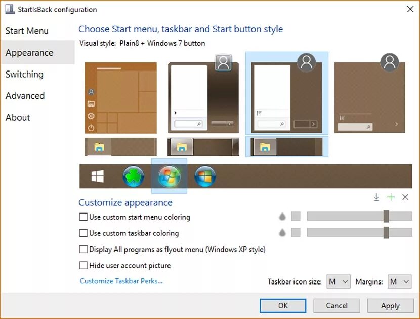 Startisback from loading. STARTISBACK++ для Windows 10. STARTISBACK меню пуск. STARTISBACK темы. STARTISBACK++ для Windows 10 крякнутый.