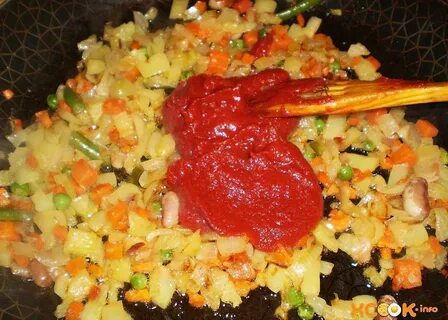 Томатная подлива для гречки без мяса