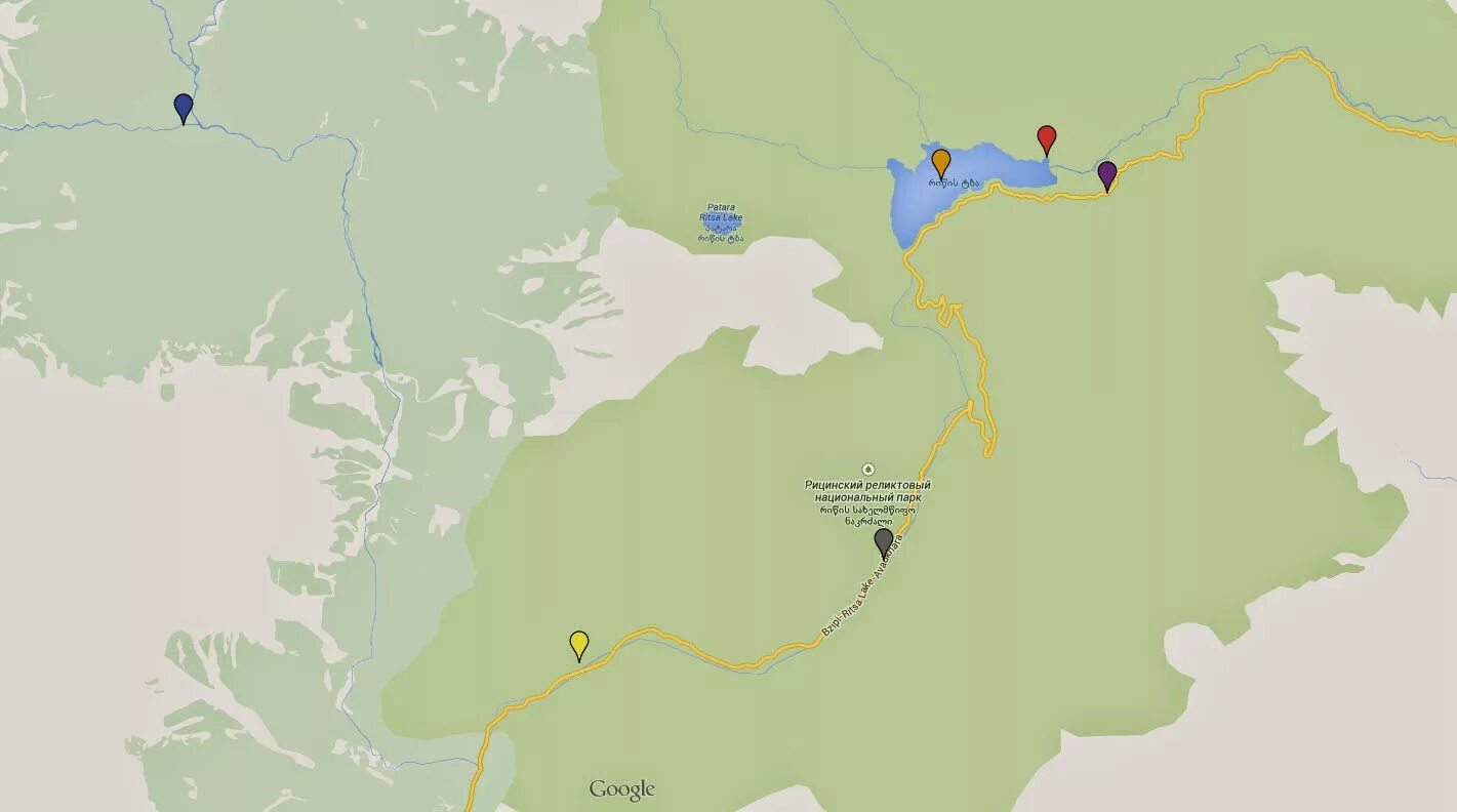 Озеро рица абхазия на карте где находится. Озеро Рица на карте. Рица Абхазия на карте. Карта Абхазии Рица озеро карта. Оз Рица Абхазия на карте.