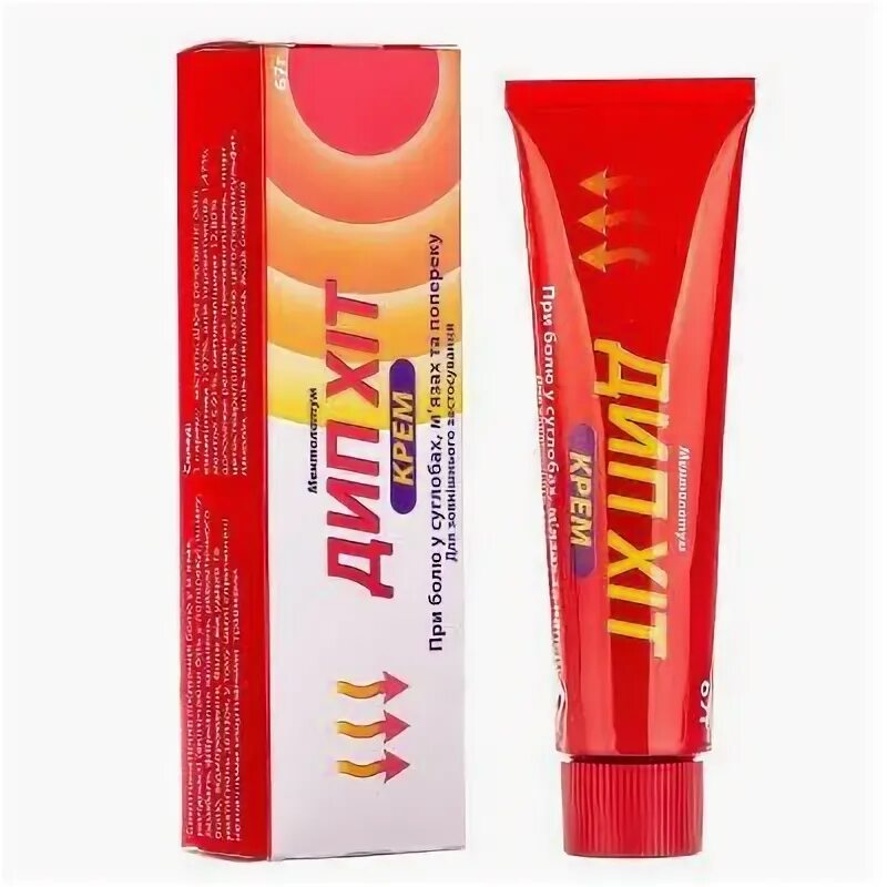 мазь согревающая дип хит.