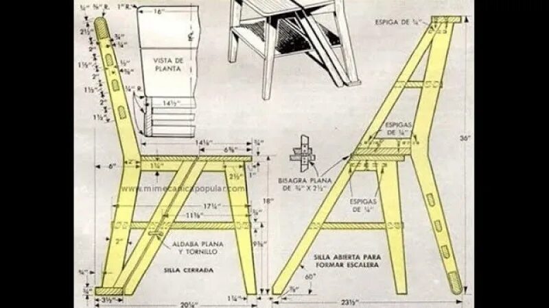 Чертеж стула стремянки из дерева. Стул-стремянка трансформер чертежи с размерами деревянный. Стул-стремянка трансформер деревянный чертеж. Стул-стремянка трансформер чертежи с размерами. Табурет-трансформер стремянка чертежи