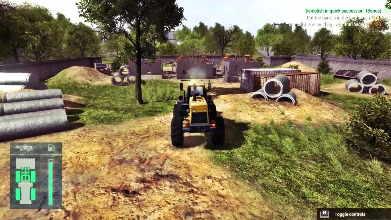 Dozer demolish мод