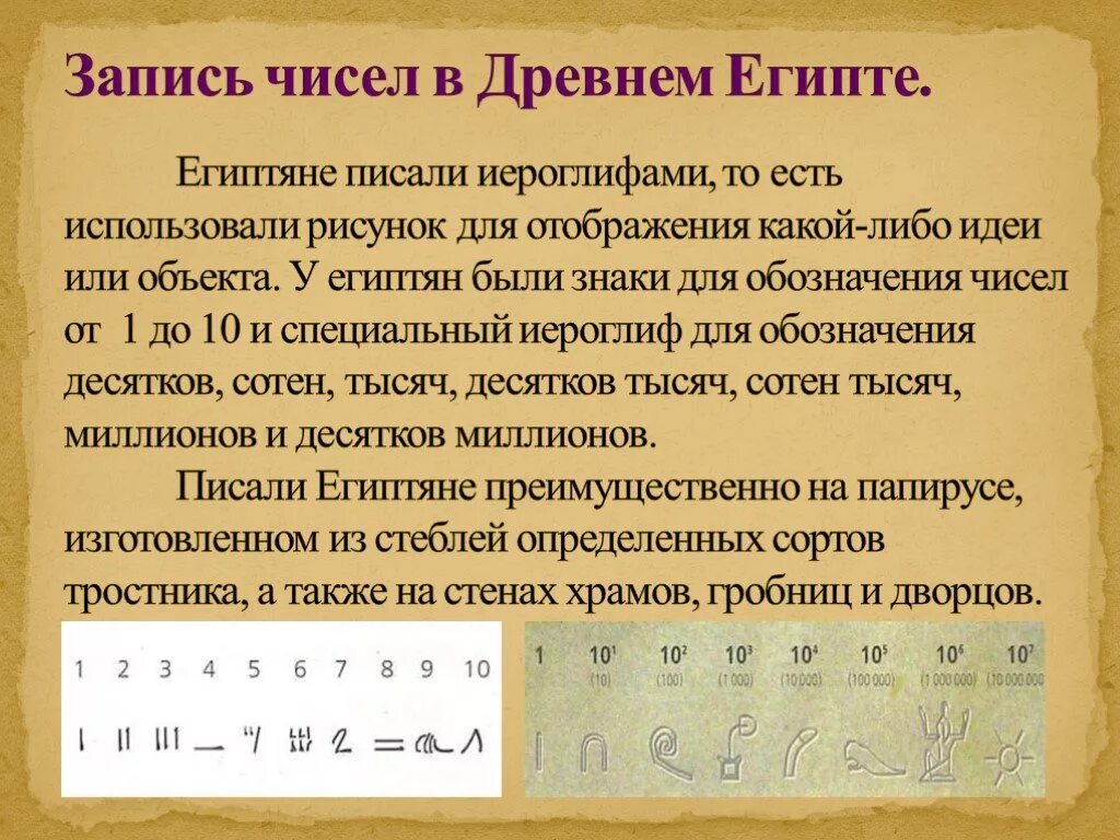 Запись цифр. Запись чисел в древности. Запись чисел у древних египтян. Запись чисел в древнем Египте. Как писали цифры древние египтяне.