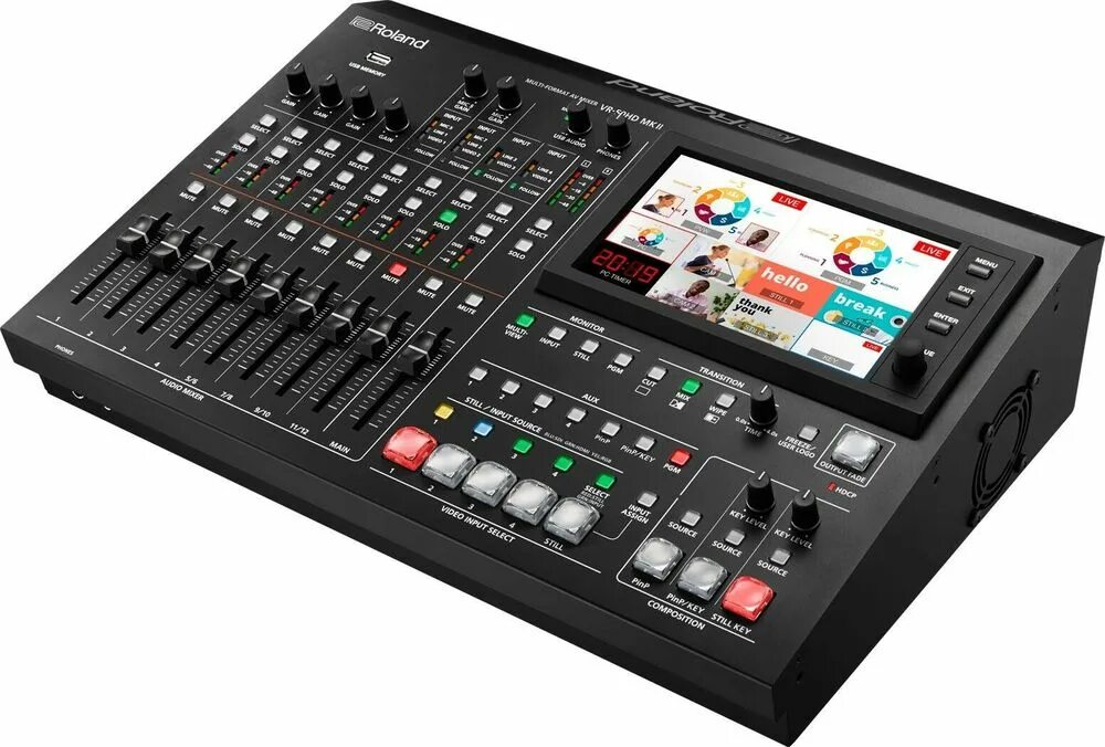 Видеопульт микшерный hdmi. Multi switcher web. Активный пульт roland. Видеопульт микшерный. Видео микшеры.