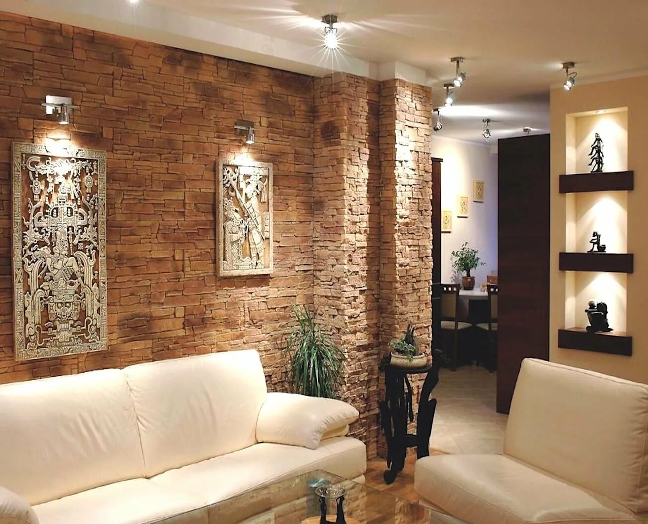 3d Wallpaper Bedroom Living Mural Roll Modern Faux Brick Stone Wall Background f