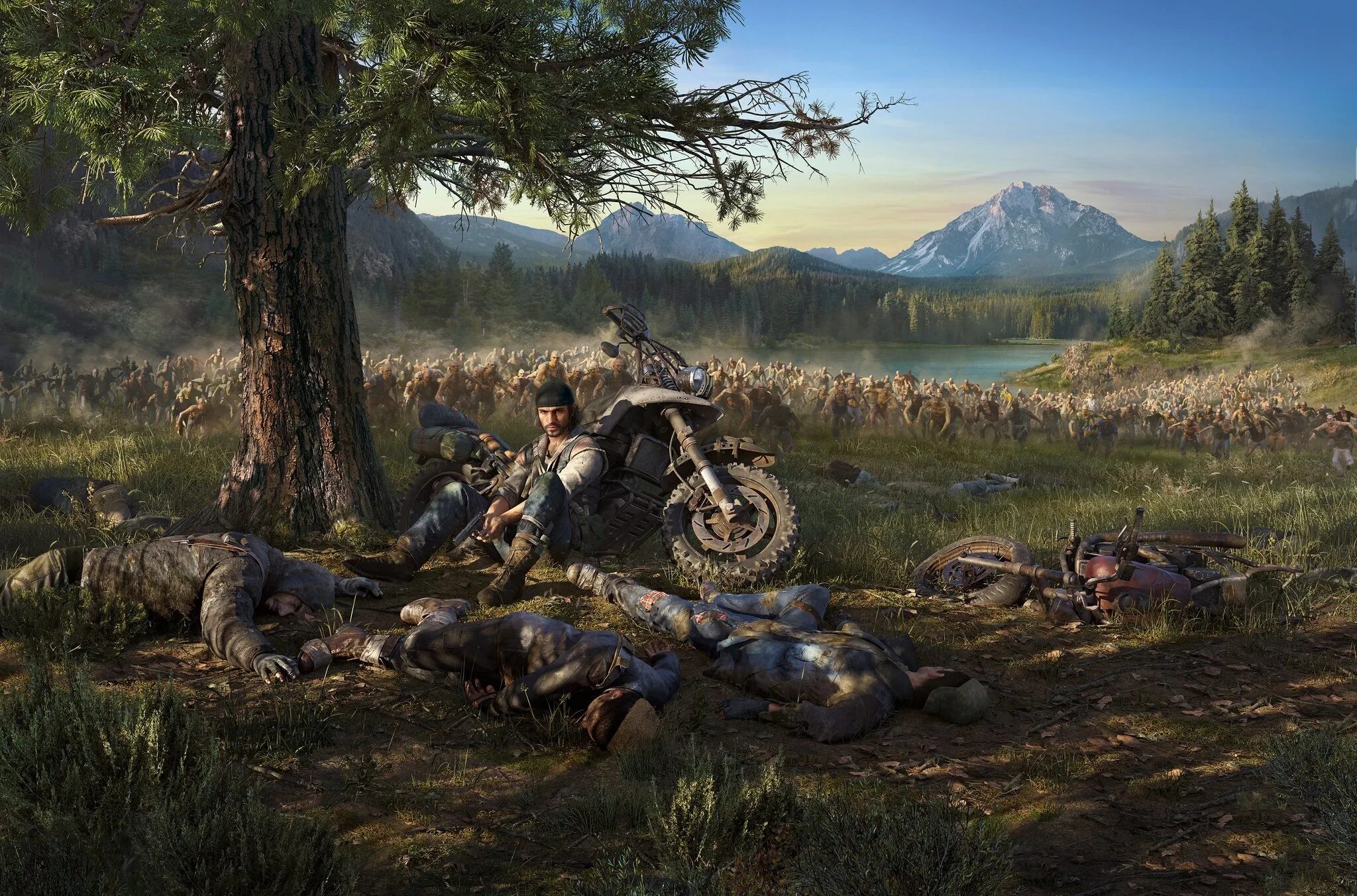 Сколько живут игры. Days gone. Игра Days gone. Days gone (ps4,русская версия). Дикон сент Джон Days gone.