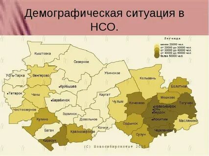 Плотность новосибирская область