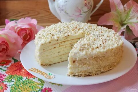 Вкусный нежный торт