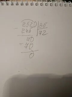 1494500 разделить на 35