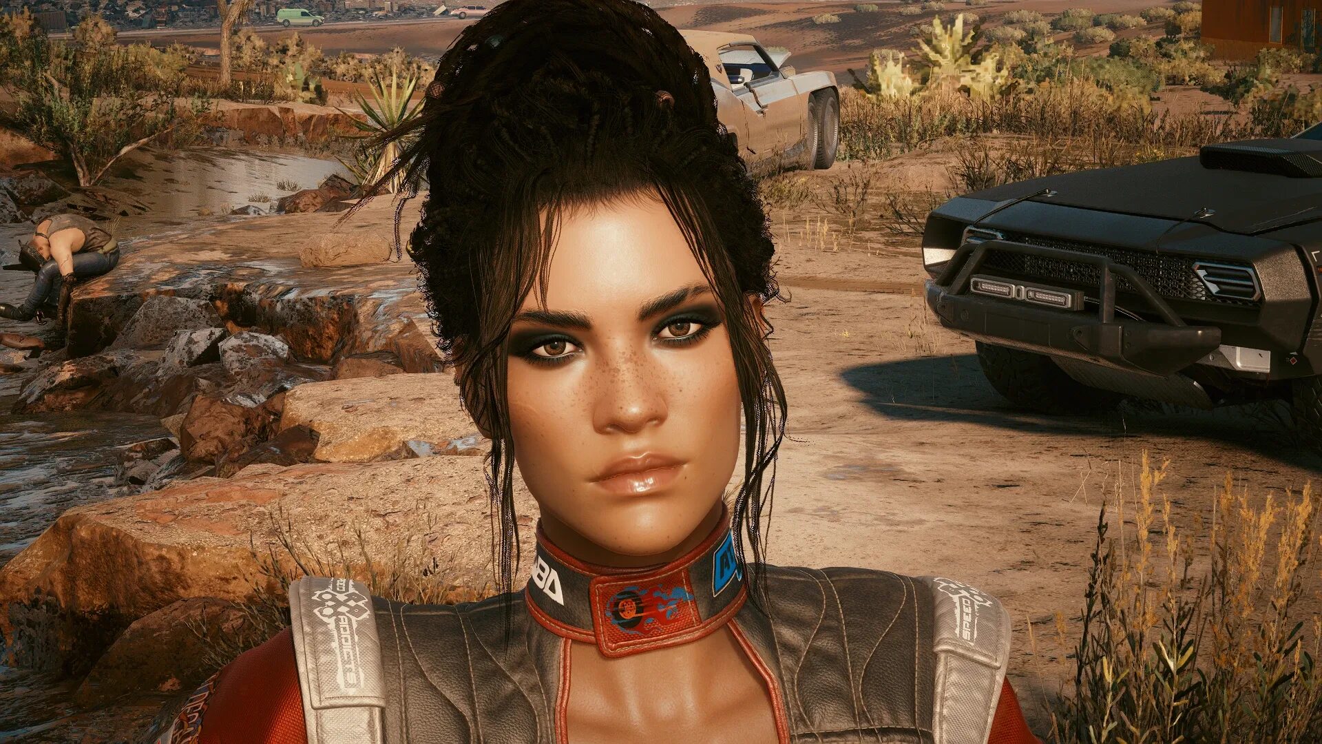 Скачать Cyberpunk 2077 "Чулки и колготки в сетку"