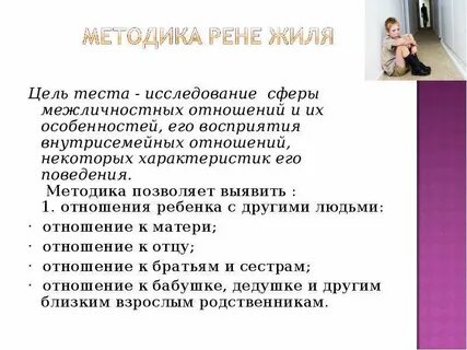 Методика поведения