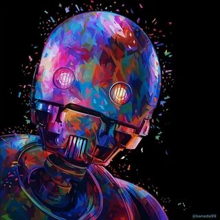 K-2SO by Alessandro Pautasso Papel De Parede Star Wars, Arte De Guerra Nas ...