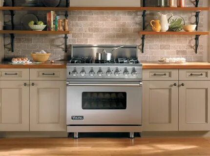 There is a cooker in the kitchen