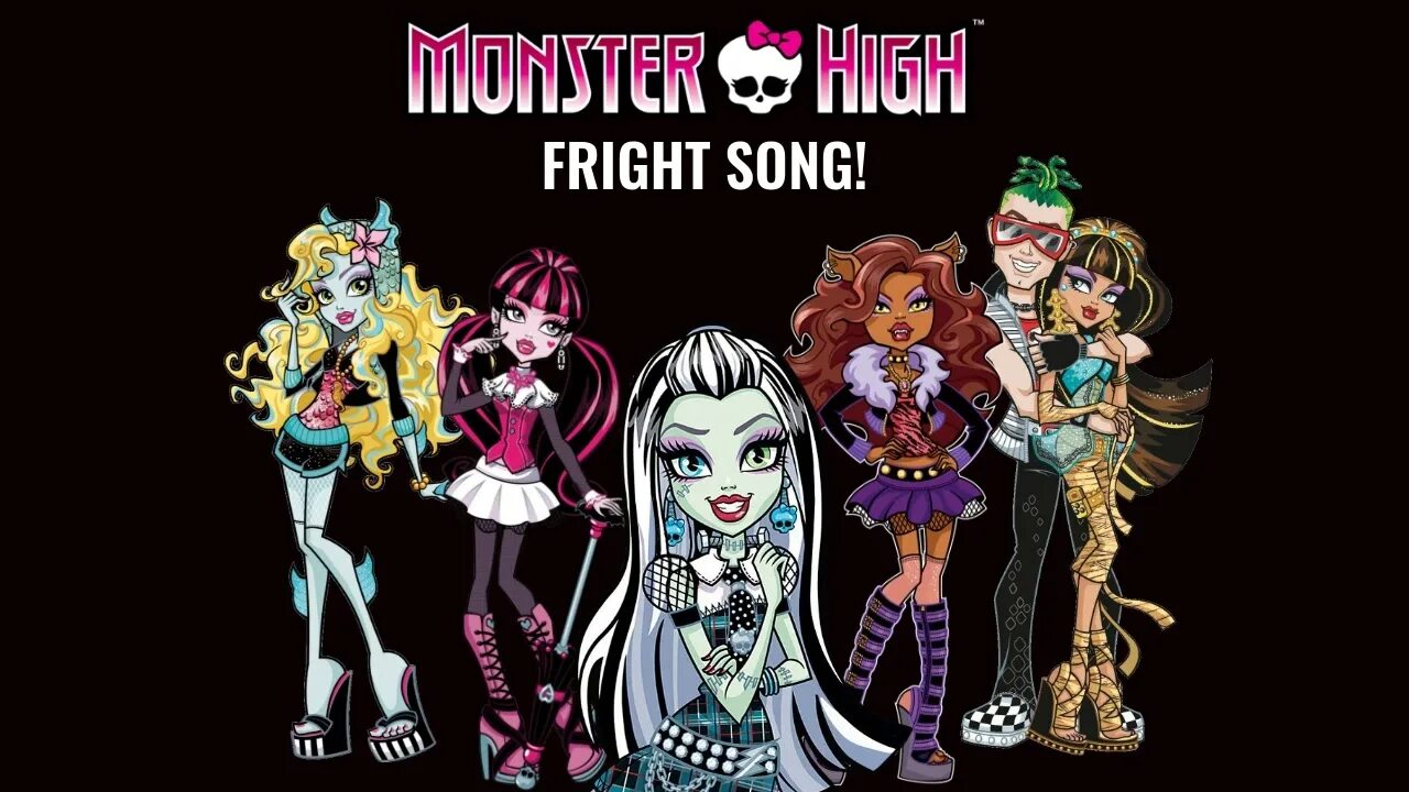 Монстер Хай Сонг 2018. Monster High Fright Song. Монстр Хай заставка. Monster High Fright Song Monster High. Хай ю хай песня