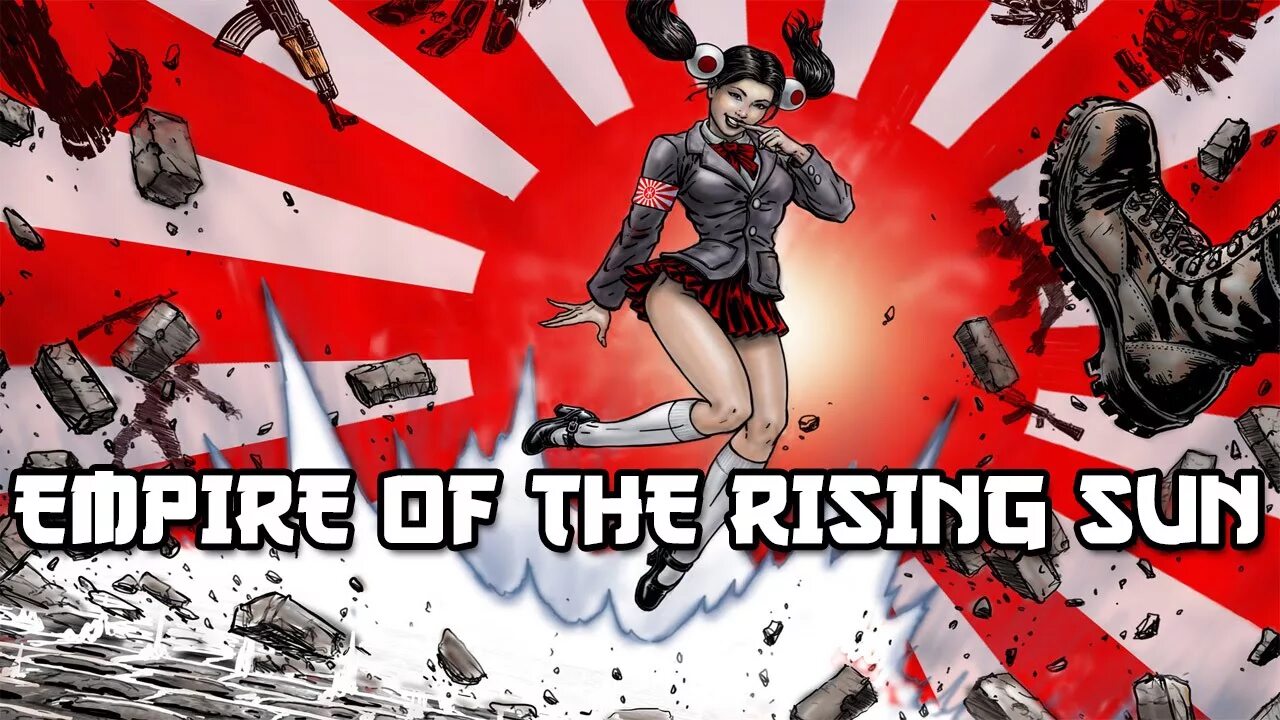 Rise of the third. Империя восходящего солнца red alert 3 флаг. red alert 3 empire of the rising sun. red alert 3 империя. ред алерт 3 флаг империи.